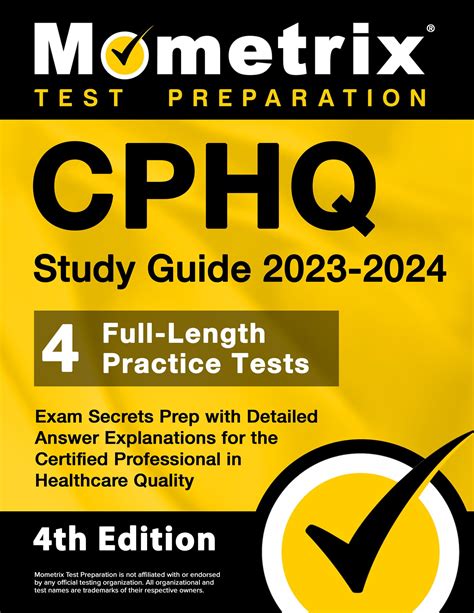 Cphq Study Guide 2023 2024 4 Full Length Practice Tests | Desertcart INDIA