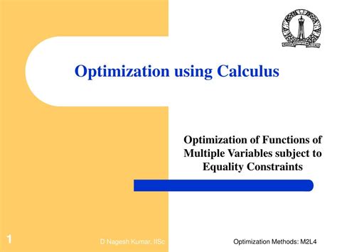 Optimization II Unit Calculus 1 的图像结果