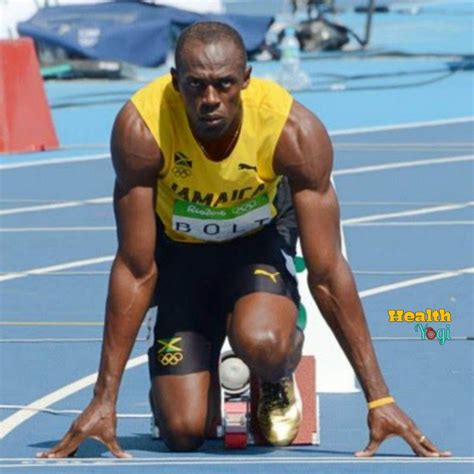 Usain Bolt Workout Routine And Diet Plan - Health Yogi