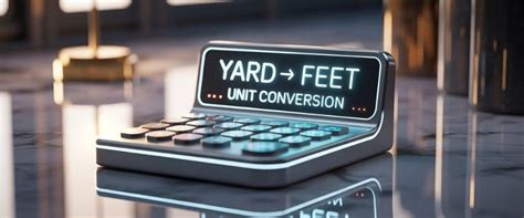 Yard To Feet Unit Conversion Calculator