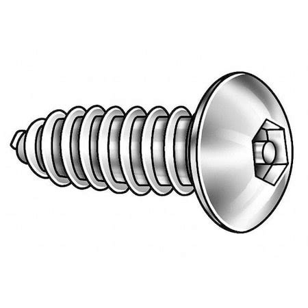 Tamper-Pruf Screws Tamper Resistant Screw, 3/4 in, Black Oxide Finish ...