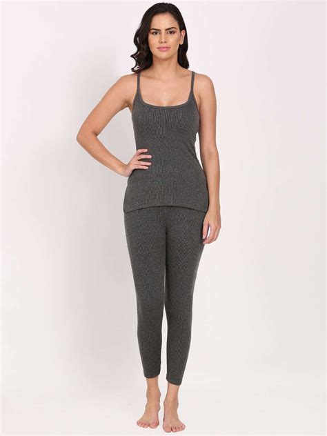 Touch Wool Women's Quilted Thermal Camisole Combo (Upper+Lower) – SHFWEAR