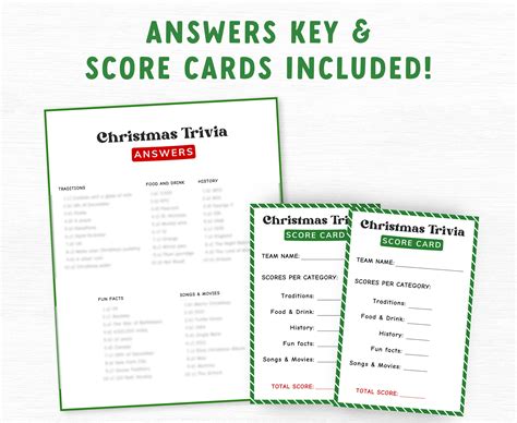 Christmas Trivia Game Printable, Printable Christmas Trivia Night ...