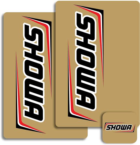 SHOWA Factory Fork Suspension Decals Stickers Shock | Ubuy India