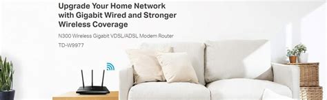 TP-Link TD-W9977 300Mbps Wireless VDSL/ADSL Modem Router (Black) - Buy ...