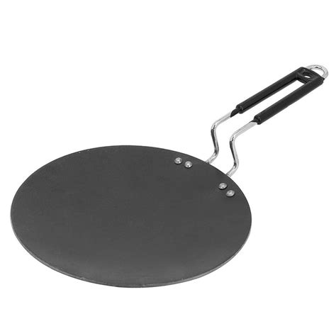 Iron Roti / Chapati Tawa with Steel Handle Can be Used Gas Stove Diame ...