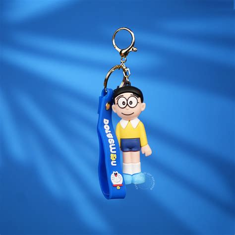 Nobita Doraemon Character Keychain - The World Of Nerds