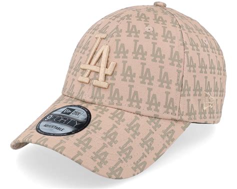 Los Angeles Dodgers Team Monogram 9FORTY Terracotta Adjustable ...