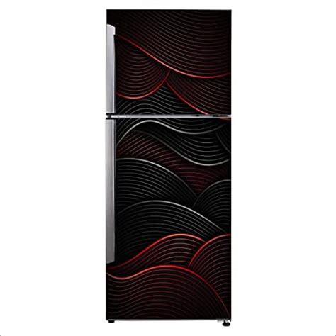 GP DecalsDecorative Refrigerator Door Sticker PVC Vinyl Fridge Wrap ...