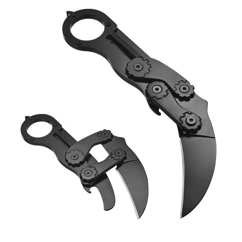 Folding Morphing Knife Retractable Knife Pocket Knife Outdoor Fishing ...