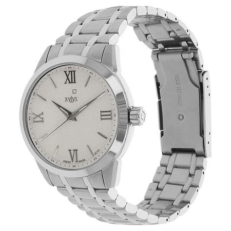 Buy Online Xylys Swiss Analog Multicoloured Stainless Steel Strap and ...
