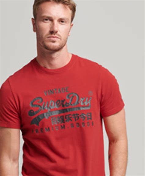 VINTAGE LOGO HERITAGE MW MEN'S RED T-SHIRT