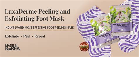 Exfoliating Foot Peeling Mask for Dead Skin Removal & Smooth Feet ...