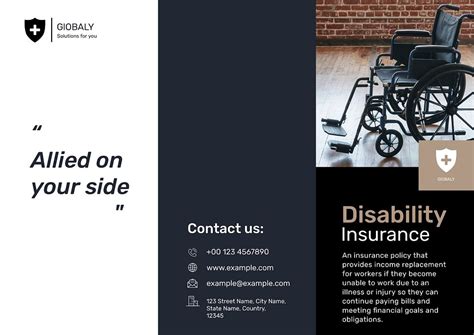 Image result for Disability Insurance One-Pager