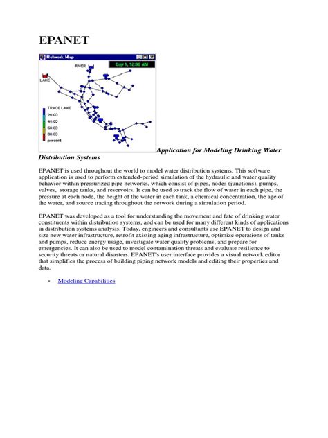 Image result for Epanet Example Model