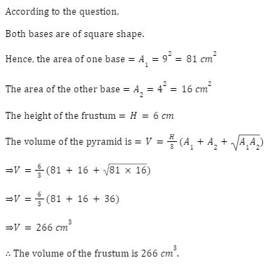 Frustum Volume 的图像结果