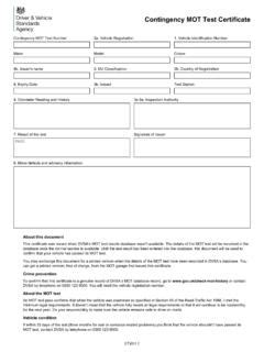 Image result for Mot Contingency Test Form