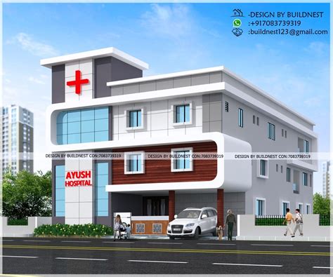 Hospital Building Design 的图像结果