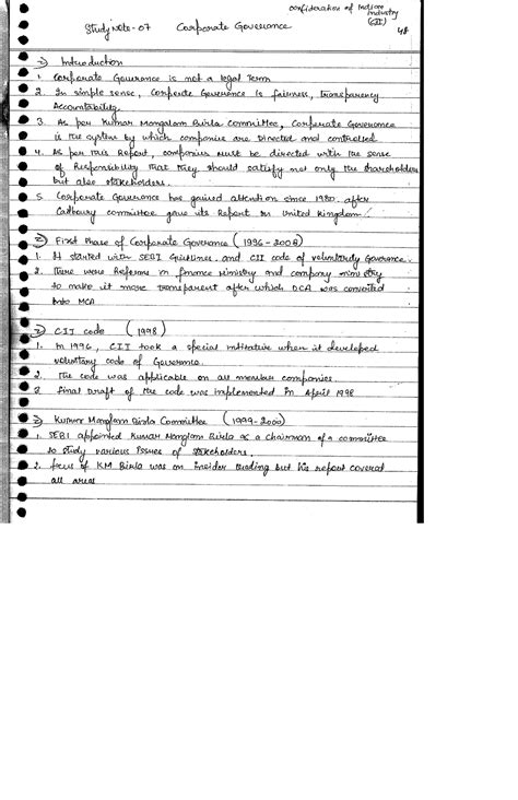 Corporate governance - gghh - B com computer applications - Studocu