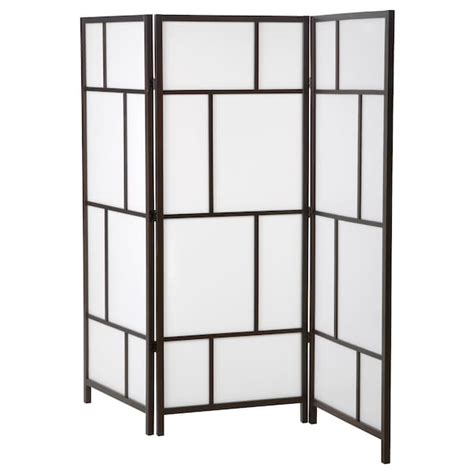 RISÖR room divider, white/black, 216x185 cm (85x727/8") - IKEA