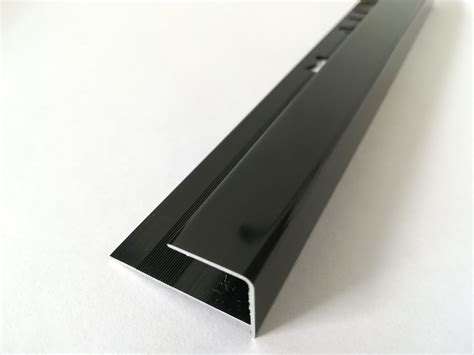 Polishing Black Aluminium Square Edge Tile Trim - Aluminium Tile Trim ...