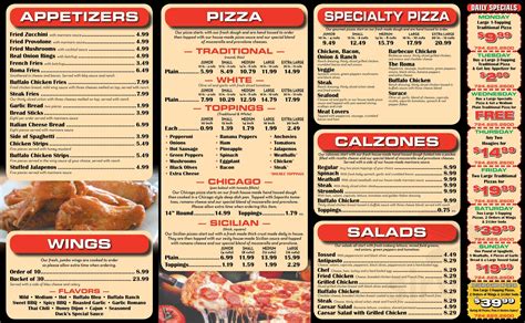 Pizza Roma Of Pine menus in Gibsonia, Pennsylvania, United States