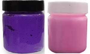 EVERERIN purple & light pink Washable Temporary Hair Color Wax , PURPLE ...