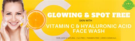 Norm Naturals Vitamin C & Hyaluronic Acid Daily Glow Face Wash, 100 ml ...
