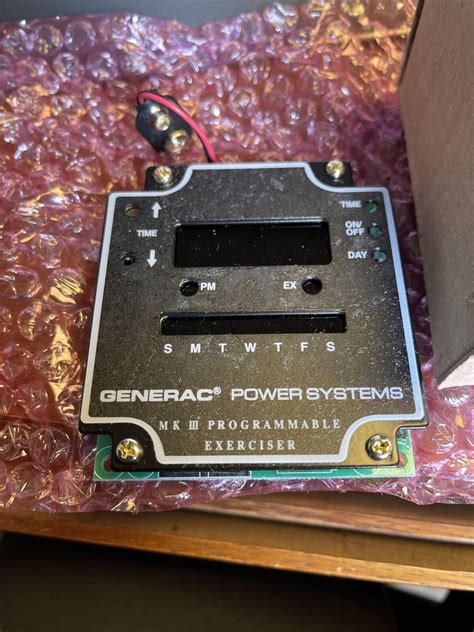 Image result for Setting Exercise Timer On Generac