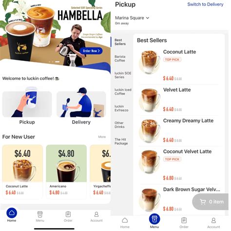 Image result for Luckin Pyramid Menu