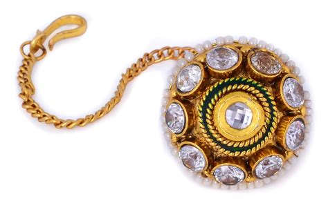 Buy Artisan Crafted Gold Plated Rajasthani/Rajputi Traditional Enamel ...