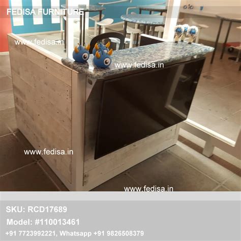 Office Reception Desk 110 Inch Reception Desk Led Light Reception Desk ...