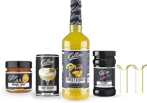 Collins Whiskey Sour Kit, Cocktail Sweet and Sour | Ubuy India
