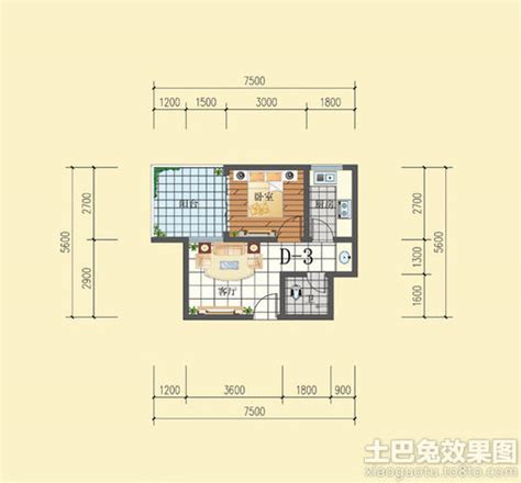房屋平面图设计CAD素材免费下载_红动中国