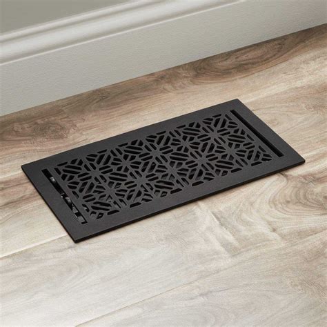 Signature Hardware Moreno Cast Iron Floor Register - Hardware&Tools ...