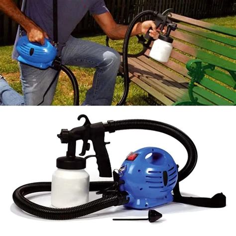 GTC® Electric Portable Spray Painting Machine Set Compressor Fast Air ...