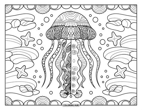 85+ Jellyfish Coloring Pages for Kids & Adults (Free Printable PDFs)