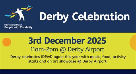 Derby Celebrates 2025 International Day of People with Disabilty, Derby ...