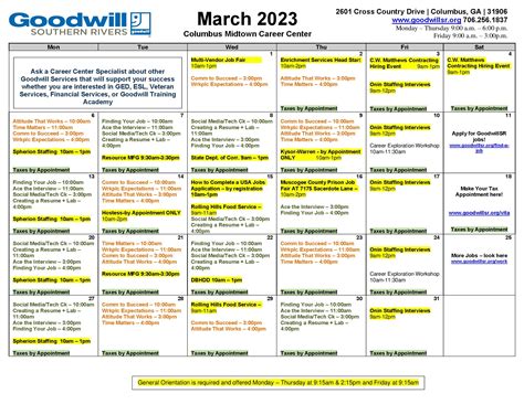 What's Happening — Goodwill Southern Rivers