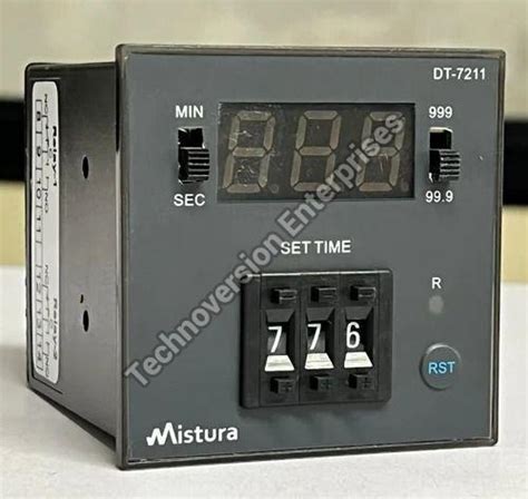 Two Multi Range Digital Timer With Thumbwheel Setting Supplier from ...
