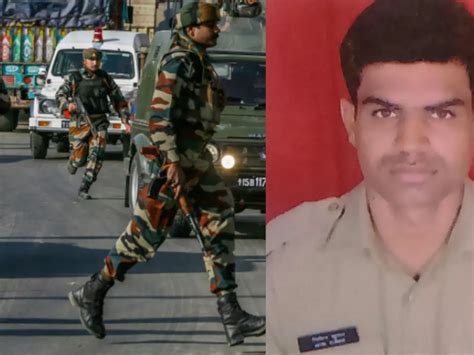 BSF Martyr Nitin Kumar Spotted The Terrorists And Died To Halt Last ...