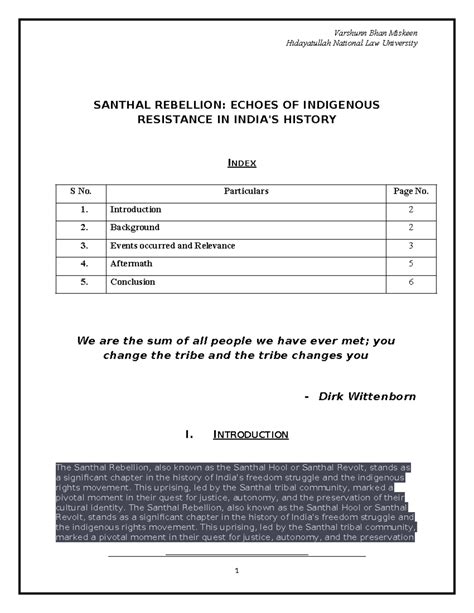 Santhal Rebellion (1855-56): Indigenous Resistance in Indian History ...