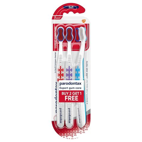 Buy Parodontax Expert Gum Care Soft Toothbrush, 3 Count (Buy 2 Get 1 ...