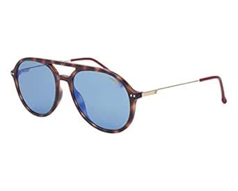 Carrera Men's Non-Polarized Blue Lens Plastic Round Sunglasses CA2004T ...