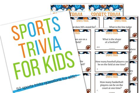 50 Amazing Sports Trivia Questions For Kids | Trivia Questions and Answer