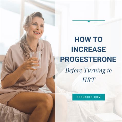 How to Increase Progesterone Before Turning to HRT - Dr. Michael Ruscio, DC