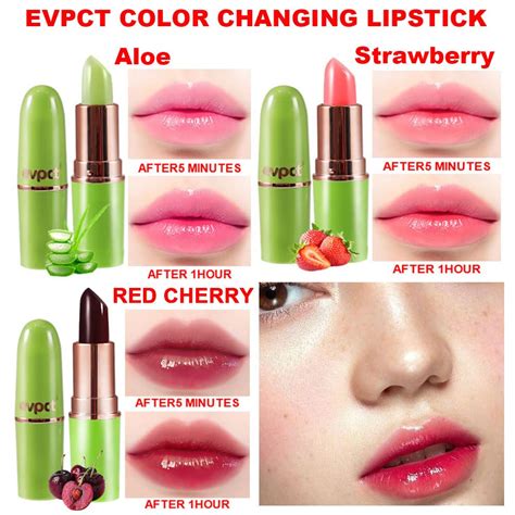 evpct 3Pcs Magic Color Changing Lipstick Long India | Ubuy