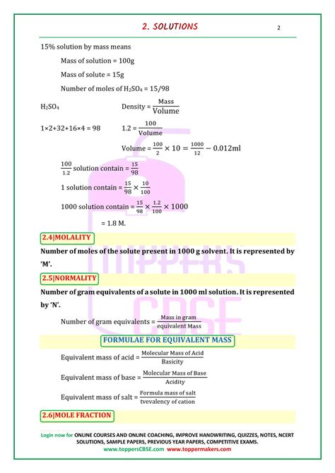 Image result for Class 12th Chemistry Notes
