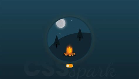 CSS Fire Animation - Css Spark example : CSS Mix