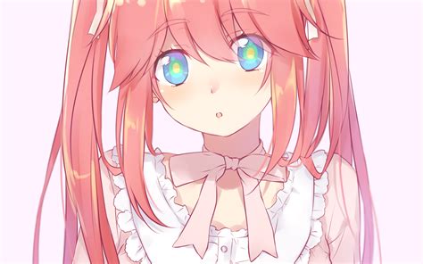 Pink Anime Girl Cover Wallpapers - Wallpaper Cave